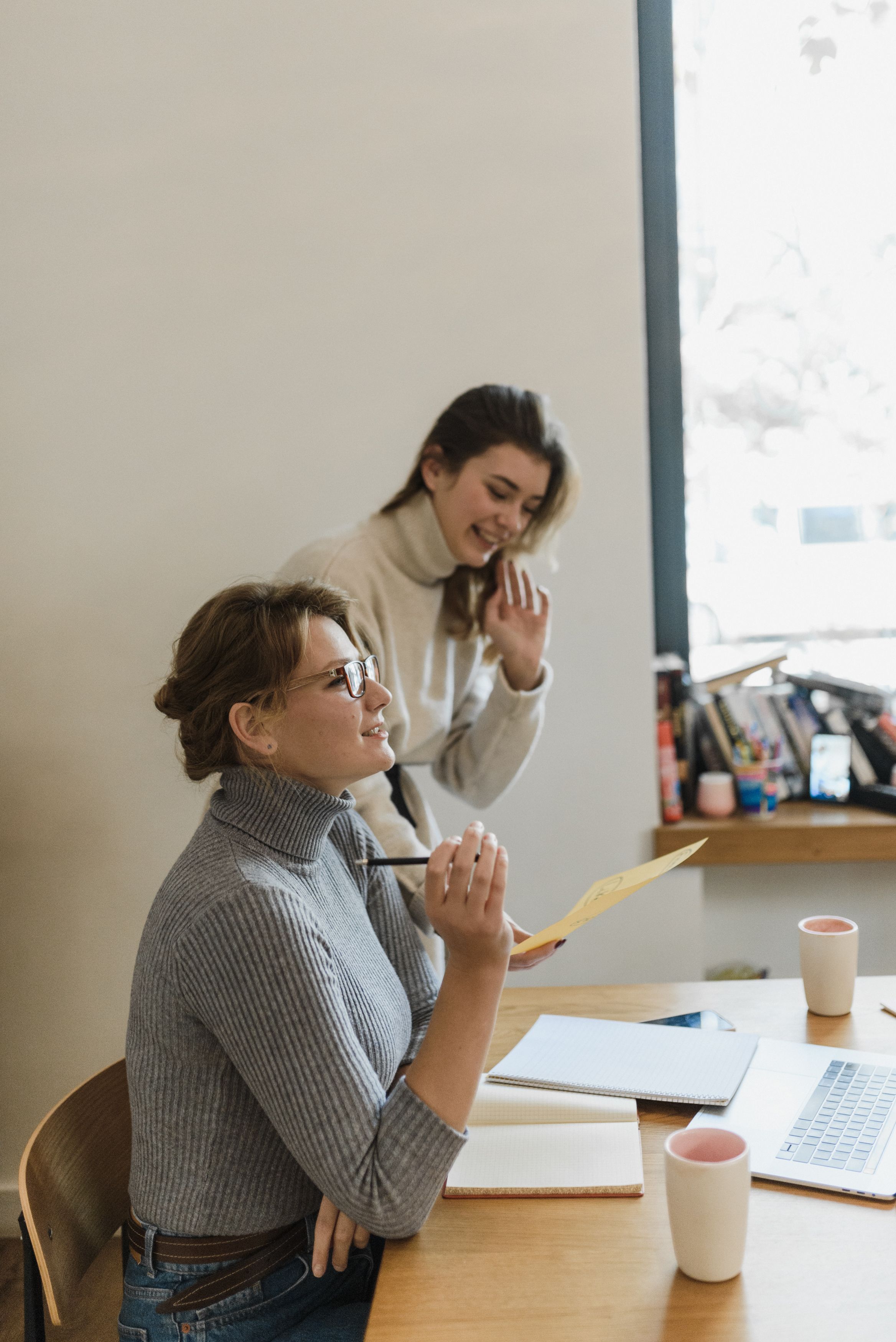 MGDF Accountancy professionals working together in a modern office